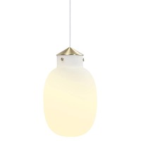 Koule - NOR 48043001 Závěsné svítidlo Raito 22 oval 25W E27 opál - NORDLUX