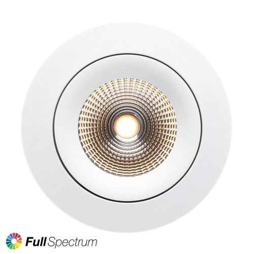 Koupelnová - SLC SLC1161 Vestavné LED svítidlo One360 Full Spectrum 8 W 220-240 V 3000 K stmívatelné Ra97 IP44 36° bílé - TLG - foto 1