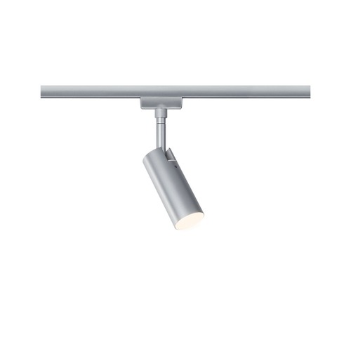 Svítidla - P 95590 URail LED lištový spot 3-krokové-stmívatelné Tubo spot 4W 3000K stmívatelné 230V matný chrom - PAULMANN - foto 1