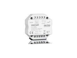 Ovladače a stmívače pro jednobarevné LED pásky - CEN DIM-PWM LED stmívač 12-48V DC PUSH DIM RF 192W  - CENTURY
