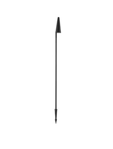 Zápichy - NV 9002869 Venkovní svítidlo s bodcem MABEL černý hliník a čiré sklo LED 8.5W 3000K 220-240V 36st. IP54 délka kabelu 64 cm - NOVA LUCE - foto 1