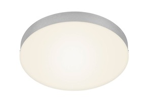 Kruhová - BRI 7066-014 LED stropní svítidlo, pr. 27,8 cm, 21 W, stříbrná - BRILONER