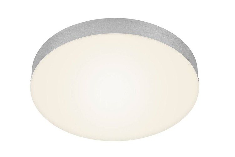 Kruhová - BRI 7066014 LED stropní svítidlo, pr. 27,8 cm, 21 W, stříbrná (starý kód: BRI 7066-014) - BRILONER - foto 1