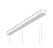 Modulové Slack-Line - OL 63-507-31-21X VÝPRODEJ VZORKU - Baldachýn B-THRE pro systém SLACK-LINE matná bílá 24V/240V max. 96W - OLIGO