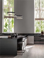 Podélná - NV 9248117 Závěsné svítidlo MAGNUS černý hliník a akryl LED 41W 230V 3000K IP20 stmívatelné - NOVA LUCE