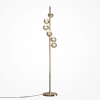 Stojací lampy - M MOD545FL-06G1 Stojací lampa Dallas G9x6 28W MOD545FL-06G1 - MAYTONI