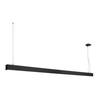 Podélná - LA 1001409 GLENOS profilové závěsné svítidlo LED, 4000 K, černá, 2 m, 85 W - BIG WHITE (SLV)