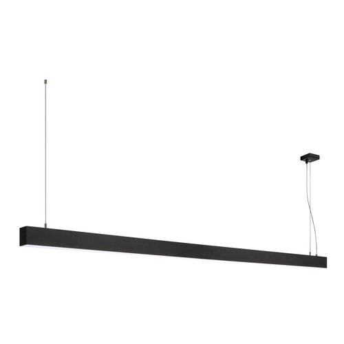 Podélná - LA 1001409 GLENOS profilové závěsné svítidlo LED, 4000 K, černá, 2 m, 85 W - BIG WHITE (SLV) - foto 1