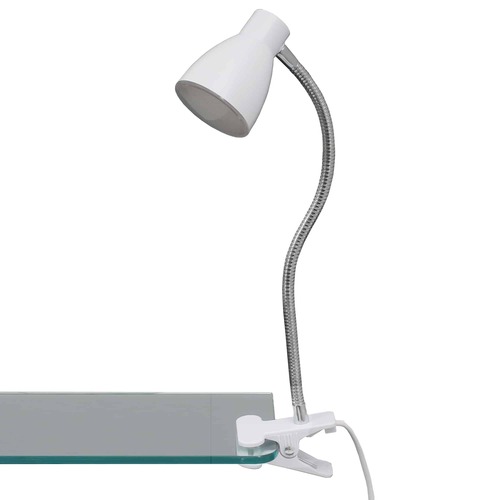 Stolní lampy s klipem - BRI 2615-016P LED svítidlo se svorkou 28,5 cm 2,5W 250lm bílé - BRILONER - foto 1