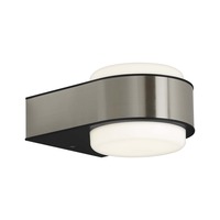 Nástěnná - BRILO 3035-012 LED venkovní svítidlo 14,4 cm 6,5W 650lm nerez ocel - BRILO