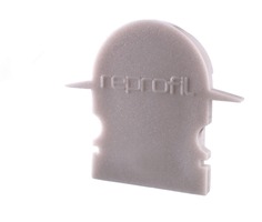 Krytky pro Al profily - IMPR 979571 Koncovka R-ET-02-12 šedá 27 mm 2 ks - LIGHT IMPRESSIONS