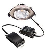 Kruhová - IMPR 565371 Zápustné svítidlo Dione 8,5W 3000K nikl 230V - DEKOLIGHT