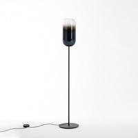 Stojací lampy - AR 1410350A Gople stojací lampa - černá modrá - ARTEMIDE