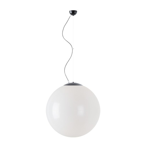 Koule - OS ISI52985 ISIS L4 PE závěsné plastové svítidlo černá / bílá IP40 40W E27 - OSMONT - foto 1