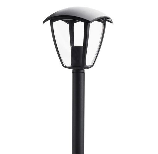 LED zahradní světla Optonica - Trávníková lampa 90cm Matt Black 1xE27 - foto 1