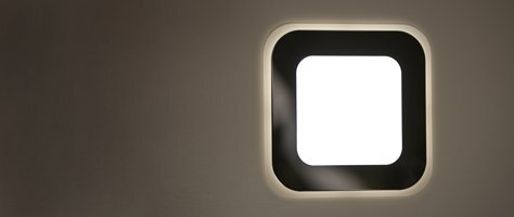 Hranatá - LUX 16009.00 Vestavné svítidlo Aura Retro LED 9 nerez 1W 12V - LUXLIGHTING