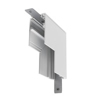 Lištové Magnetic SLV - LA 1006586 L-spojka mechanická 48 V TRACK, pro nástavbovou lištu hlub., Stereo, bílá - BIG WHITE (SLV)