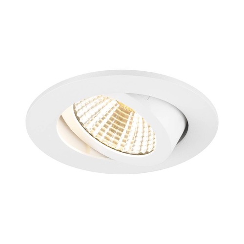 Kruhová - LA 1007423 NEW TRIA® 68 stropní vestavné svítidlo, 1800-3000K, 38°, IP 20, kulaté, bílá - BIG WHITE (SLV) - foto 1