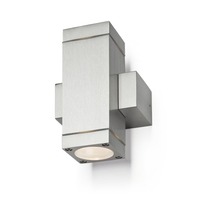 Nástěnná - RED R10183 Venkovní svítidlo CASSO II hliník 230V GU10 2x35W IP54 - RED - DESIGN RENDL