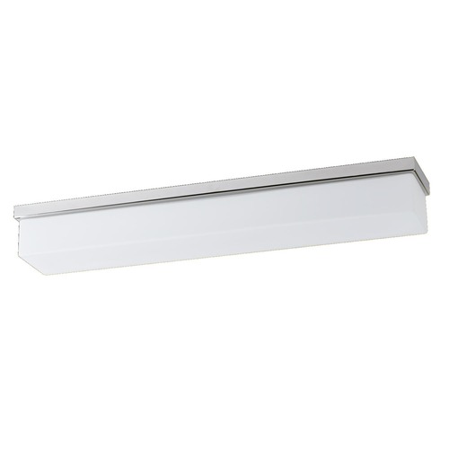 Podélná - OS SYL51426 SYLVIA 2 X14 stropní/nástěnné skleněné svítidlo nerez / bílá IP44 3000 K 18W LED - OSMONT - foto 1