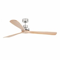 Ventilátory - FARO 33504DC LANTAU XL, nikl/borovice, stropní ventilátor s DC motorem - FARO