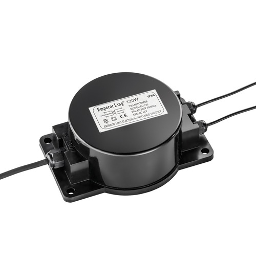 Trafa pro halogenky - FAN TRASFORMATORE-120 Transformátor 120 W INPUT AC240 V OUTPUT AC12 V 10 A IP44 18x13,4x6,3 cm - FANEUROPE - foto 1