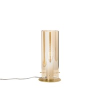 Stolní lampy dekorační - FAN I-MAGIC-L-ORO Stolní lampa Lumetto Magic, zlatá/jantar, 1 x E27, 13 x 13 x 23 cm - FANEUROPE