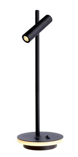 Stolní lampy dekorační - IMPR 346016 Deko-Light stolní lampa Brahe 220-240V AC/50-60Hz 8,50 W 3000 K 370 lm 455 dopravní černá RAL 9017 - foto 1
