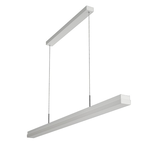 Podélná - OS MAT60066 MATAR LE3 závěsné plastové svítidlo bílá IP40 3000 K 26W LED - OSMONT - foto 1
