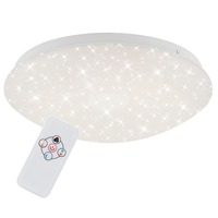 Kruhová - BRILO 3256-016 RGB LED stropní svítidlo, pr. 26 cm, 10 W, bílé - BRILO