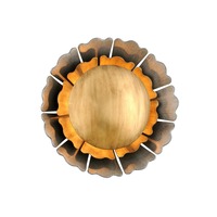 Dekorativní - HVLG 278-12-CE Nástěnné svítidlo MAGIC GARDEN kov bronz G9 1x20W - HUDSON VALLEY (Corbettt)