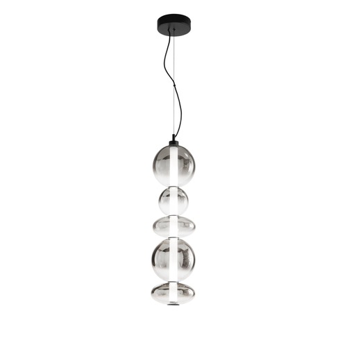 Dekorativní - FAN LED-KEMET-S5 Závěsné LED svítidlo KEMET černá, 40 W, 4000 lm, 3000 K, 20 x 233,5 cm - FANEUROPE - foto 1