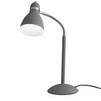 Stolní lampy dekorační - FAN I-PEOPLE-L GR Stolní lampa LUME PEOPLE, šedá, 1 x E27, 17 x 52 cm - FANEUROPE