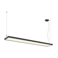 Vícečetná - LA 1007471 WORKLIGHT PRO 150 závěsné svítidlo, 150 cm, 4000 K, DALI, Touch, černá - BIG WHITE (SLV)