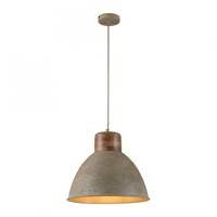 Kónická - LD 11985-39 SAMIA LED závěsné svítidlo, béžová, retro, nastavitelné, industriální styl - LEUCHTEN DIREKT / JUST LIGHT