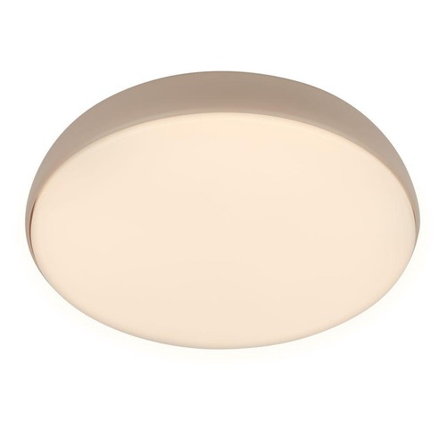 Kruhová - BRILO 3876011 Nikan stropní svítidlo pr.28,5 cm - 22W, 2300lm, LED, stmívatelné, CCT, dálkový ovladač, béžové - BRILO - foto 1