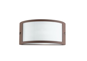 Nástěnná - FAN I-AUSTIN-AP BRO Venkovní nástěnné svítidlo Austin, bronzové, 1 x E27, IP54, 25 x 13 x 12 cm - FANEUROPE