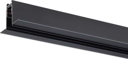 Magnetické kolejové systémy & příslušenství - Track System Three-Phase R15 Build-in - Černá