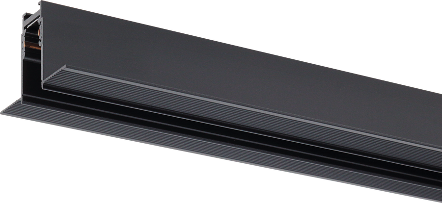 Magnetické kolejové systémy & příslušenství - Track System Three-Phase R15 Build-in - Černá - foto 1