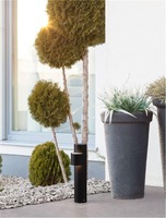 Sloupková - NV 9002871 Venkovní sloupkové svítidlo ADURO černý hliník a akryl LED 7.6W 3000K 200-240V 78st. IP54 - NOVA LUCE