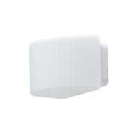 Hranatá - OS NEV41609 NEVA 1 stropní/nástěnné skleněné svítidlo bílá IP43 60W E27 (původní kód OS 41609) - OSMONT