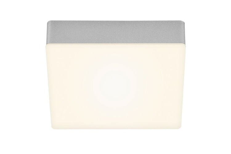Hranatá - BRI 7069014 LED stropní svítidlo, 15,7 cm, 11 W, stříbrná (starý kód: BRI 7069-014) - BRILONER - foto 1