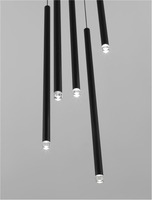Vícečetná - NV 9540203 Závěsné svítidlo DANDIA černý hliník LED závěsné svítidlo 30W 3000K - NOVA LUCE