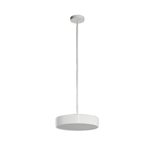Kruhová - OS KRU60676 KRUGER P2 FO závěsné plastové svítidlo bílá IP40 4000 K 24W LED - OSMONT - foto 1