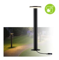 Sloupková - P 94723 Plug &amp; Shine LED stojací svítidlo Plate samostatné svítidlo IP44 2200K 7W antracit - PAULMANN