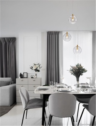 Vícečetná - NV 9006043 Závěsné svítidlo COEN mosazný zlatý kov čiré sklo G9 3x5W 230V IP20 bez žárovky - NOVA LUCE - foto 1