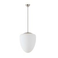 Koule - OS AST60914 ASTRA P závěsné skleněné svítidlo kartáčovaná nerez / bílá IP40 4000 K 27W LED - OSMONT