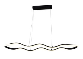 LED přívěšek - Závěsná LED lampa 24W Sand Black