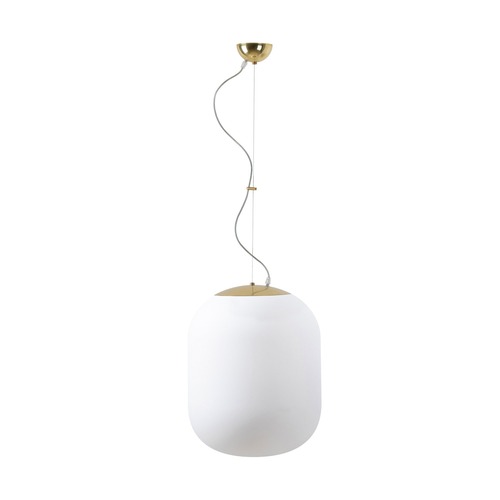Koule - OS TAN67310 TANIA L1 závěsné skleněné svítidlo mosaz leštěná / bílá IP40 3000 K 27W LED DALI (původní kód OS 67310) - OSMONT - foto 1