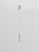 Subtilní - NV 9695227 Závěsné svítidlo PALENCIA nikl satén kov LED 11W 230V 3000K IP20 - NOVA LUCE